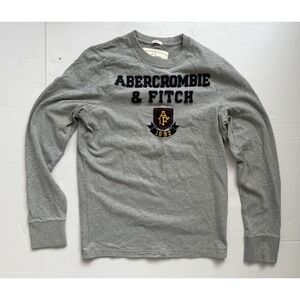 Abercrombie And Fitch Y2K Long Sleeve Muscle Logo Men's Shirt Large